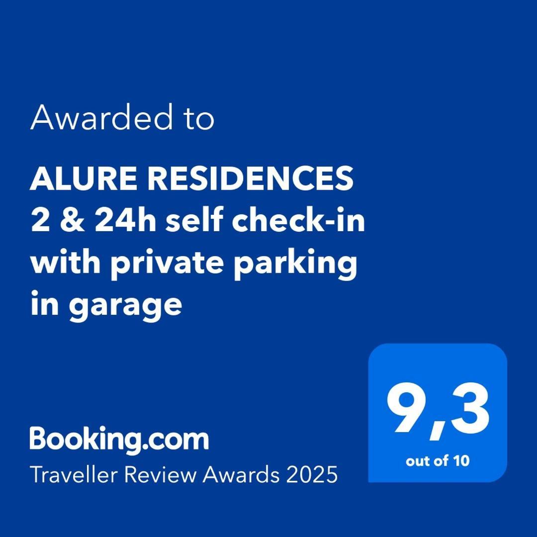 Alure Residences 2 & 24H Self Check-In, Parking In The Garage In The Apartment Building Included, New Building, Terrace, Green Location With A Forest Park With A Lake, Children'S Playground Banska Bystrica Ngoại thất bức ảnh